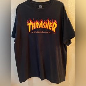 XL black Thrasher tee